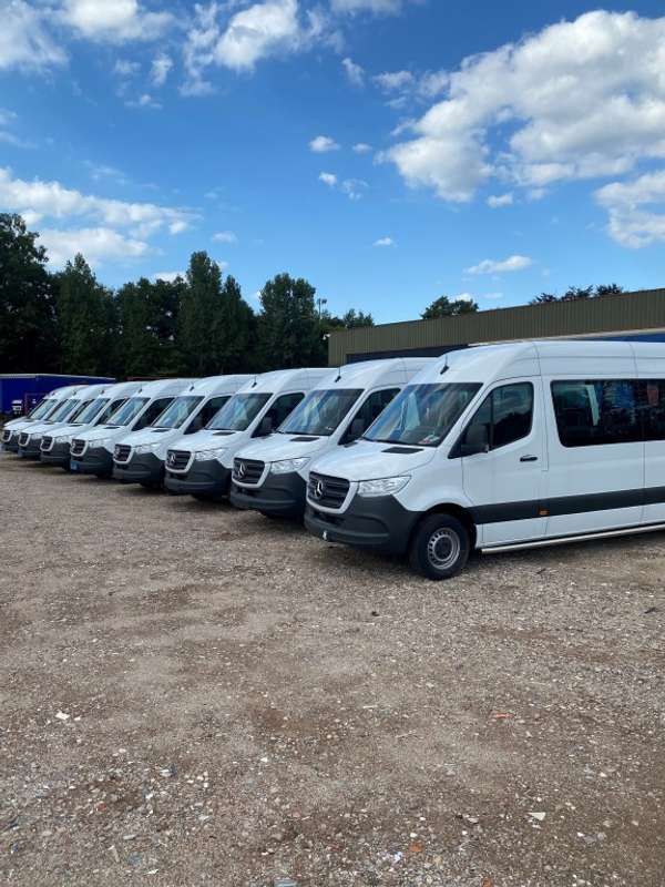 Wit Occasion 2020 Mercedes Sprinter Van | € 65.000 - Afbeelding 1/4