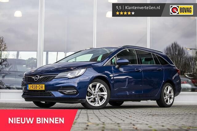 Blauw Gebruikt 2020 Opel Astra Elegance Stationwagen | € 10.850 (Eerlijke prijs) - Afbeelding 1/4