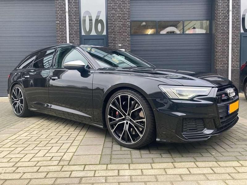 Zwart Gebruikt 2019 Audi S6 Stationwagen | € 32.000 (Super prijs) - Afbeelding 1/4