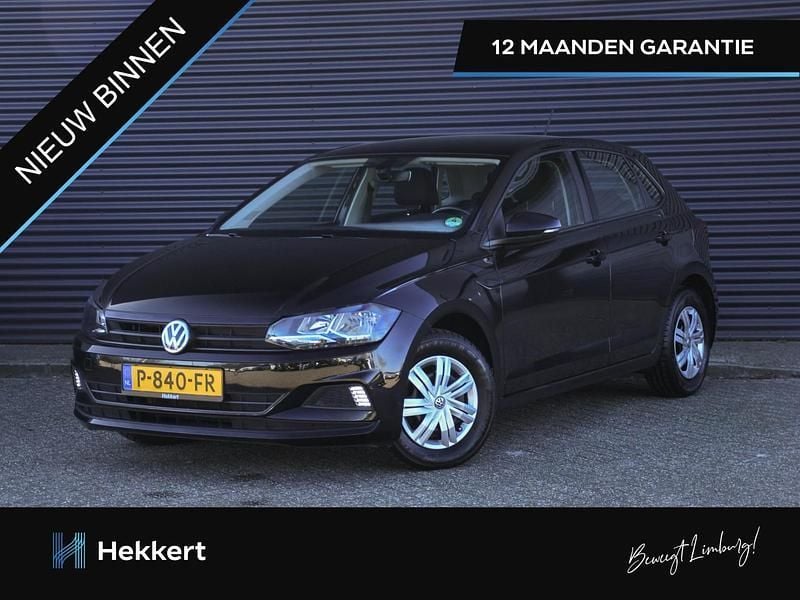 Zwart Gebruikt 2020 VW Polo Comfortline Hatchback | € 13.995 (Super prijs) - Afbeelding 1/4