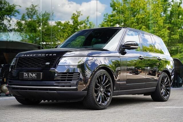 Zwart, metallic lak Gebruikt 2018 Land Rover Range Rover SUV | € 49.888 (Eerlijke prijs) - Afbeelding 1/4