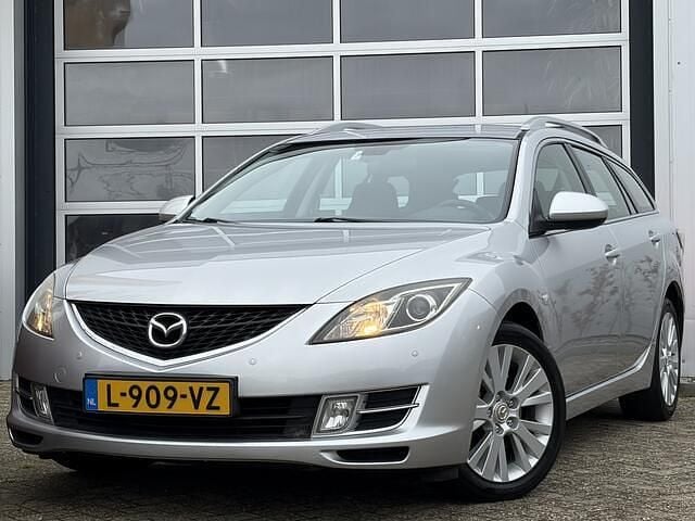 Grijs Gebruikt 2009 Mazda 6 Stationwagen | € 4.950 (Goede deal) - Afbeelding 1/4