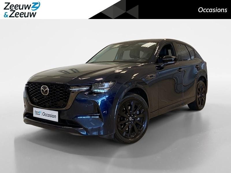 Blauw Gebruikt 2024 Mazda CX-60 Homura-Line SUV | € 44.450 (Eerlijke prijs) - Afbeelding 1/4