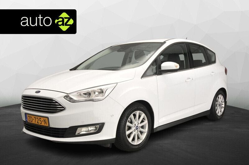 Wit Gebruikt 2019 Ford C-MAX Titanium MPV | € 14.900 (Eerlijke prijs) - Afbeelding 1/4