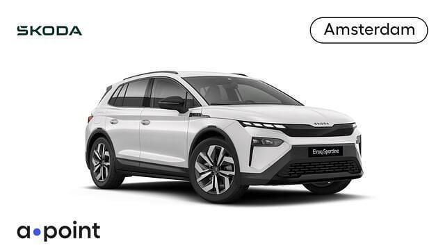 Wit Nieuw 2025 Skoda Elroq Business Line SUV | € 46.310 - Afbeelding 1/4