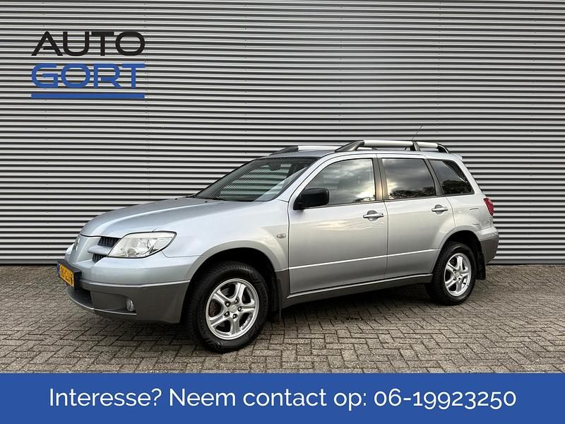Grijs Gebruikt 2008 Mitsubishi Outlander SUV | € 3.350 (Super prijs) - Afbeelding 1/4