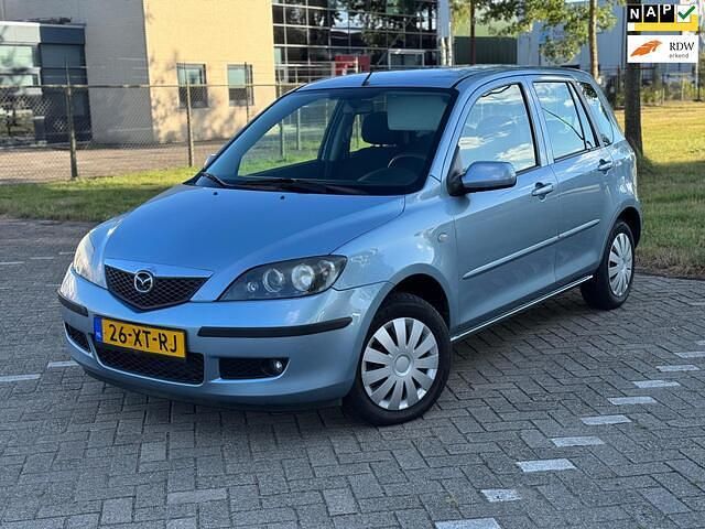 Blauw Gebruikt 2007 Mazda 2 Touring MPV | € 3.750 (Eerlijke prijs) - Afbeelding 1/4