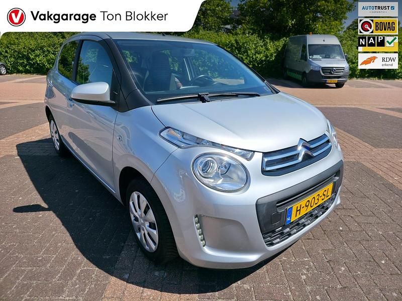 Grijs Gebruikt 2020 Citroën C1 Feel Hatchback | € 9.495 (Eerlijke prijs) - Afbeelding 1/4