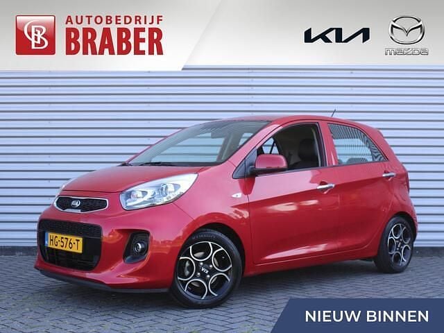 Rood Gebruikt 2016 Kia Picanto Hatchback | € 8.444 (Eerlijke prijs) - Afbeelding 1/4