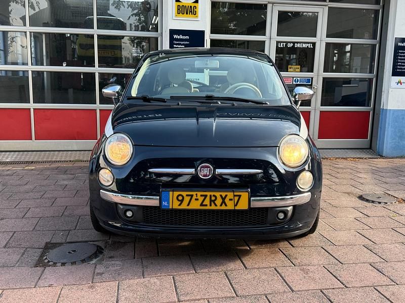 Occasion Fiat 500 Lounge 69 PK (50 kW) 2010 Blauw Hatchback