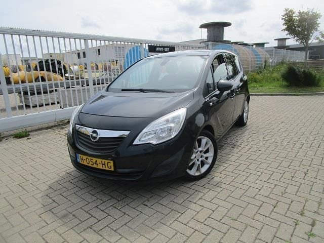Zwart Gebruikt 2012 Opel Meriva Cosmo MPV | € 2.100 - Afbeelding 1/4