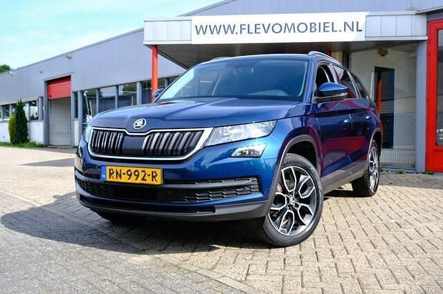 Blauw Gebruikt 2018 Skoda Kodiaq Ambition SUV | € 21.950 (Super prijs) - Afbeelding 1/4