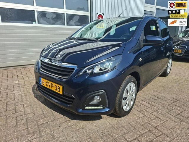 Blauw Gebruikt 2014 Peugeot 108 Active Hatchback | € 5.350 (Eerlijke prijs) - Afbeelding 1/4