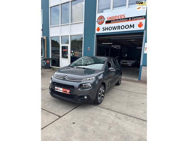 Grijs Gebruikt 2017 Citroën C3 Feel Hatchback | € 7.950 (Goede deal) - Afbeelding 1/4
