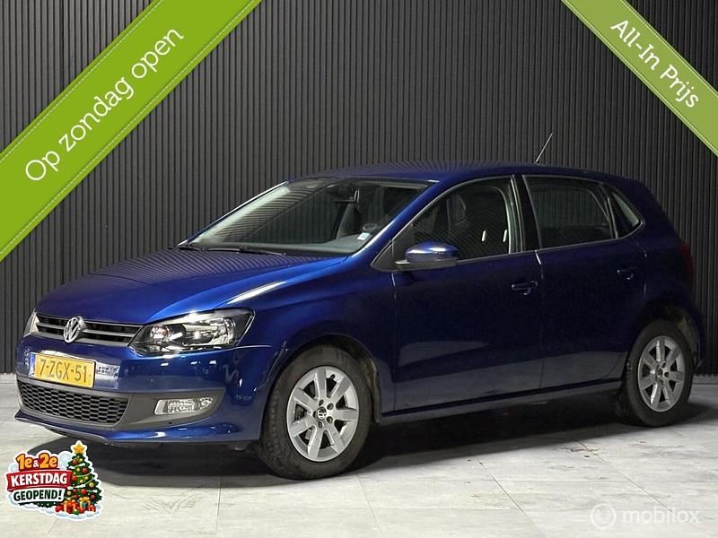 Blauw Gebruikt 2014 VW Polo Hatchback | € 6.999 (Super prijs) - Afbeelding 1/4