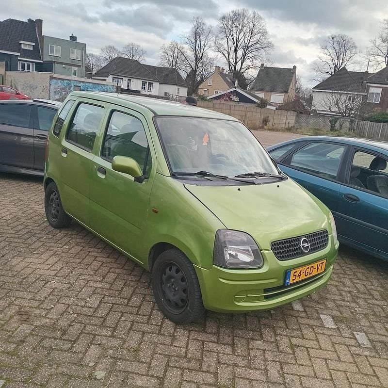 Occasion Opel Agila Elegance 2000 Groen Hatchback