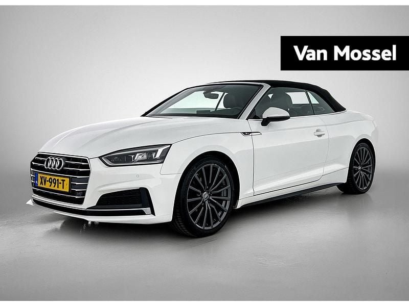 Wit Gebruikt 2019 Audi A5 Cabriolet S-Line Cabriolet | € 34.845 (Eerlijke prijs) - Afbeelding 1/3