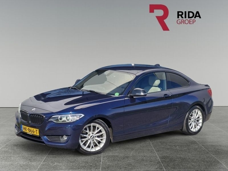 Blauw Gebruikt 2015 BMW 228 Comfort Edition Coupé | € 18.945 - Afbeelding 1/4