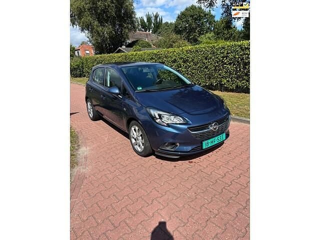 Blauw Gebruikt 2015 Opel Corsa Color Edition Hatchback | € 5.999 (Eerlijke prijs) - Afbeelding 1/4