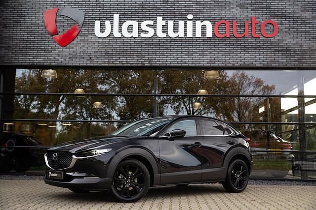 Zwart Gebruikt 2024 Mazda CX-30 Homura-Line SUV | € 30.950 (Eerlijke prijs) - Afbeelding 1/4