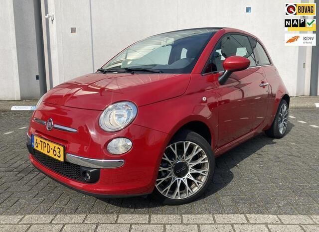 Rood Gebruikt 2014 Fiat 500C Lounge Cabriolet | € 8.995 (Eerlijke prijs) - Afbeelding 1/4
