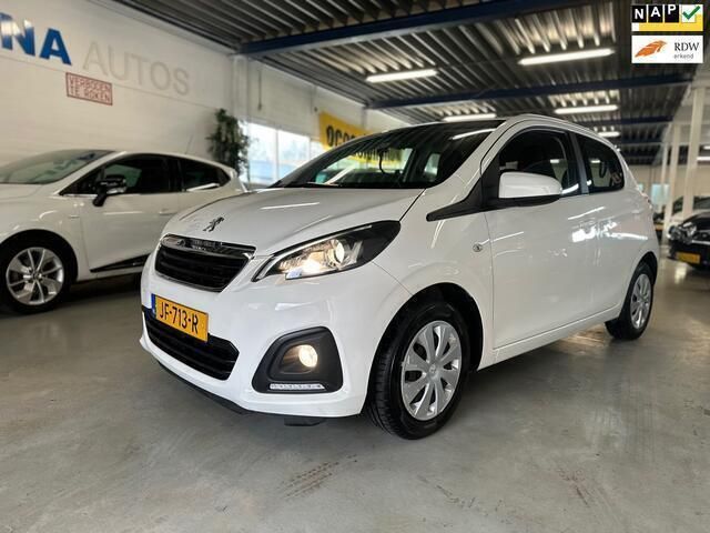 Wit Gebruikt 2016 Peugeot 108 Active Hatchback | € 6.499 (Goede deal) - Afbeelding 1/4