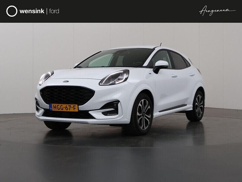 Wit Gebruikt 2022 Ford Puma ST-Line SUV | € 21.730 (Eerlijke prijs) - Afbeelding 1/4
