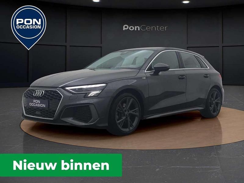 Grijs Gebruikt 2021 Audi A3 Sportback S-Line Hatchback | € 27.850 (Goede deal) - Afbeelding 1/3