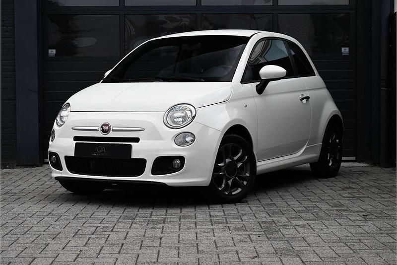 Wit Gebruikt 2014 Fiat 500 Lounge Hatchback | € 7.900 (Iets duurder) - Afbeelding 1/4