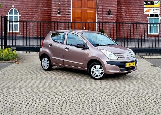 Beige Gebruikt 2009 Nissan Pixo Visia Hatchback | € 1.999 (Eerlijke prijs) - Afbeelding 1/4