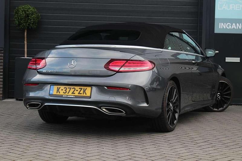 Occasion Mercedes C200 AMG line 184 PK (135 kW) 2019 Grijs Cabriolet