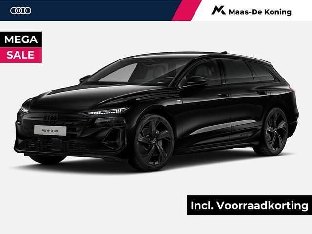 Zwart Nieuw 2025 Audi A6 e-tron Advanced Stationwagen | € 72.500 (Super prijs) - Afbeelding 1/4