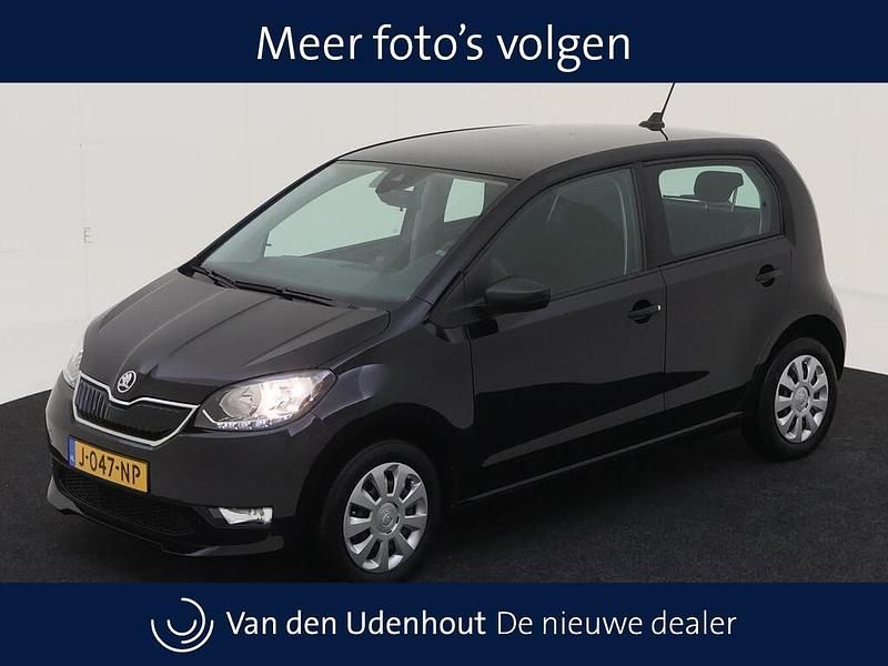 Zwart Gebruikt 2020 Skoda Citigo-e IV Ambition Hatchback | € 11.350 (Eerlijke prijs) - Afbeelding 1/4