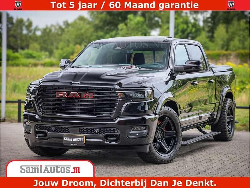 Zwart Nieuw 2024 Dodge Ram Pickup | € 83.950 (Iets duurder) - Afbeelding 1/4