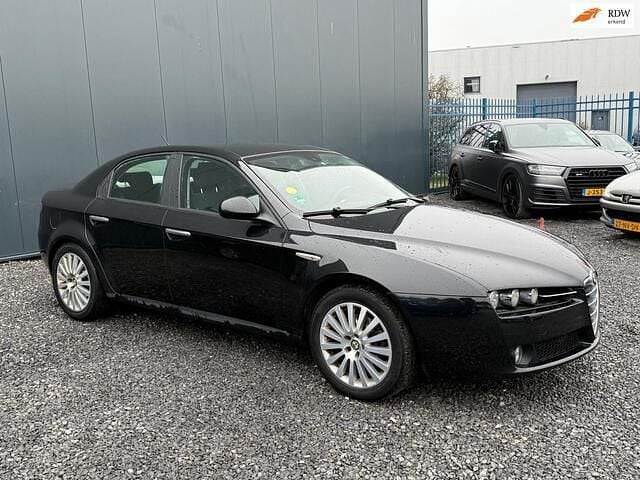 Occasion Alfa Romeo 159 Distinctive 185 PK (136 kW) 2007 Zwart Sedan