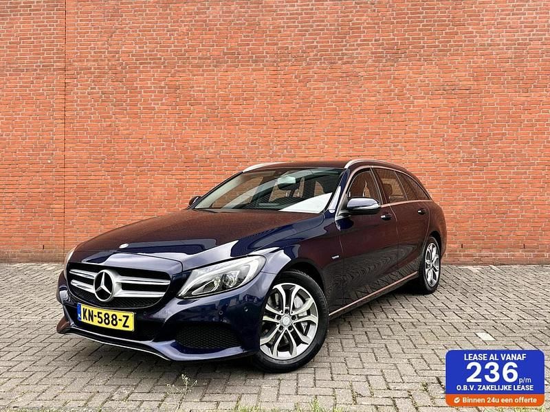Blauw Gebruikt 2016 Mercedes C350 Stationwagen | € 14.575 (Goede deal) - Afbeelding 1/4