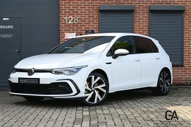 Wit Gebruikt 2021 VW Golf VIII R-line Hatchback | € 27.750 (Eerlijke prijs) - Afbeelding 1/4