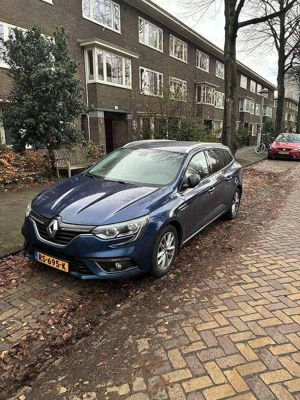 Blauw Gebruikt 2018 Renault Mégane GrandTour LIMITED Stationwagen | € 9.500 (Super prijs) - Afbeelding 1/4