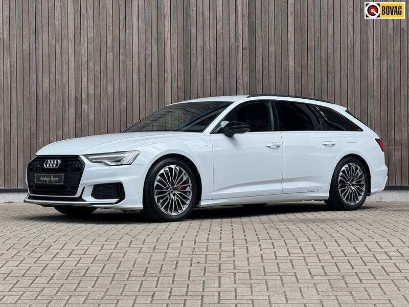 Wit Gebruikt 2022 Audi A6 Competition Stationwagen | € 39.900 - Afbeelding 1/4