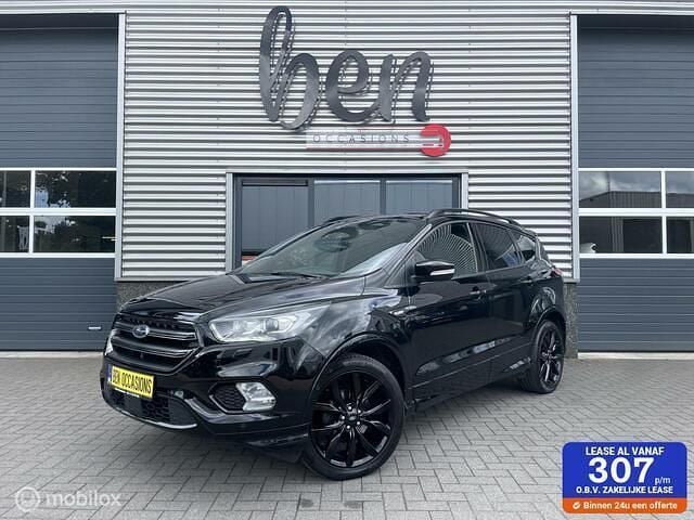 Zwart Gebruikt 2019 Ford Kuga ST-Line SUV | € 18.950 (Eerlijke prijs) - Afbeelding 1/4