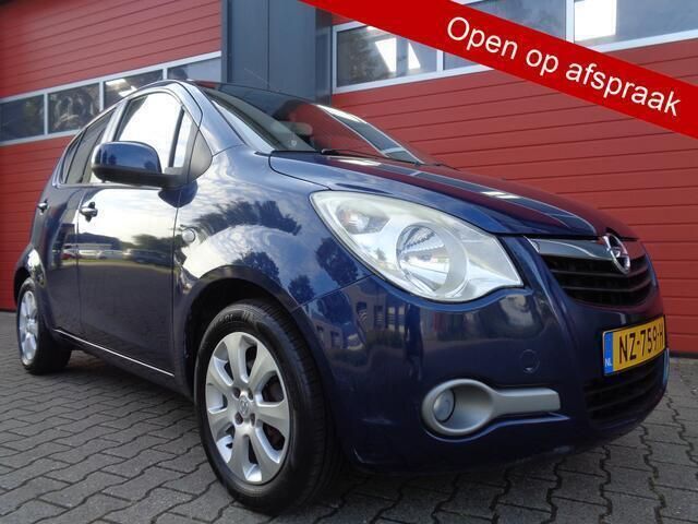 Blauw Gebruikt 2008 Opel Agila Enjoy Hatchback | € 3.250 (Eerlijke prijs) - Afbeelding 1/4