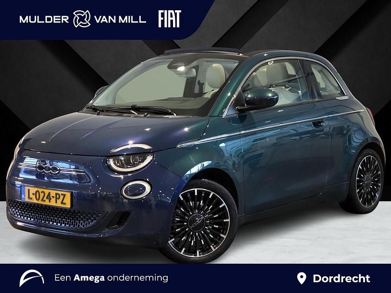 Groen Occasion 2020 Fiat 500C La Prima Cabriolet | € 18.875 (Eerlijke prijs) - Afbeelding 1/4