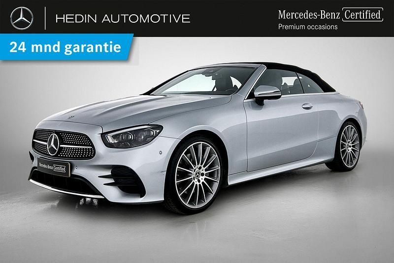 Grijs Gebruikt 2024 Mercedes E200 AMG line Cabriolet | € 69.900 - Afbeelding 1/3