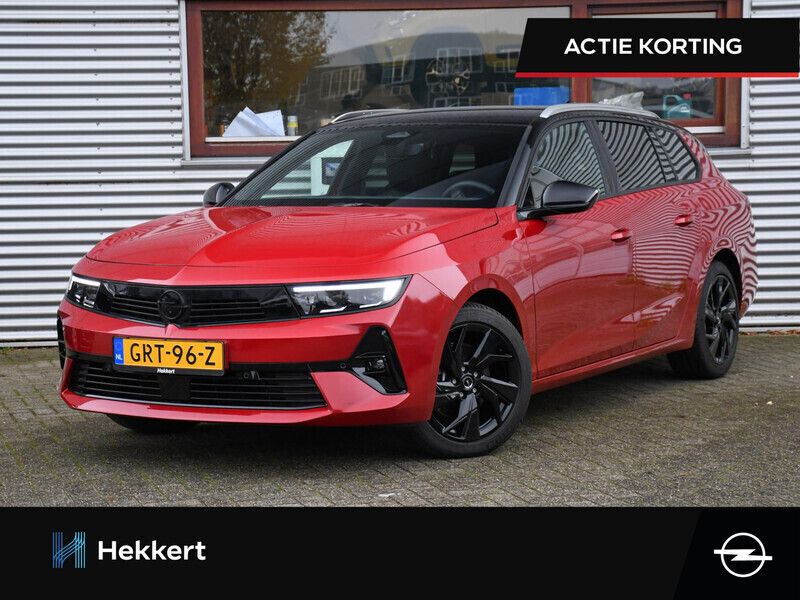 Rood Nieuw 2024 Opel Astra Stationwagen | € 35.995 (Eerlijke prijs) - Afbeelding 1/4