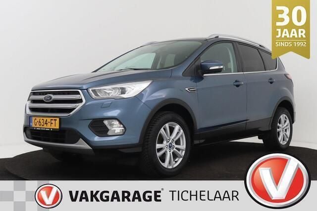 Blauw Gebruikt 2019 Ford Kuga Trend SUV | € 16.899 (Super prijs) - Afbeelding 1/3