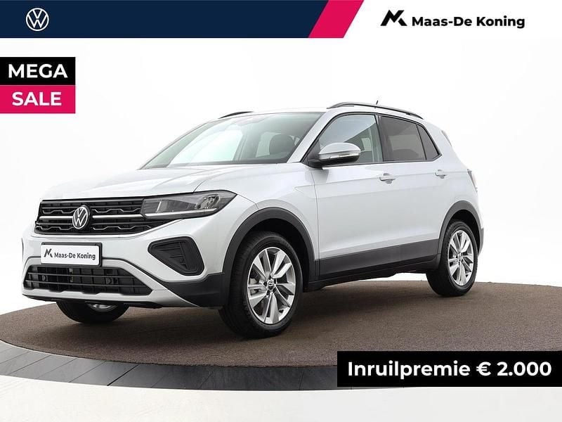 Zilver Nieuw 2025 VW T-Cross Edition SUV | € 27.980 (Super prijs) - Afbeelding 1/4