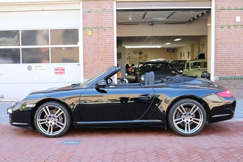 Occasion Porsche 911 Carrera Cabriolet 345 PK (253 kW) 2009 Zwart Cabriolet