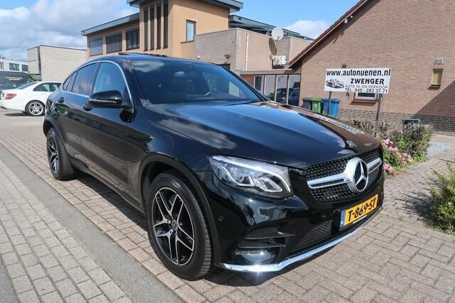 Occasion Mercedes GLC300 AMG 245 PK (180 kW) 2018 Zwart Coupé
