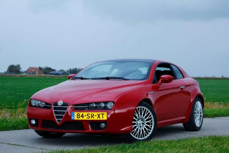 Rood Gebruikt 2006 Alfa Romeo Brera Coupé | € 8.450 - Afbeelding 1/4