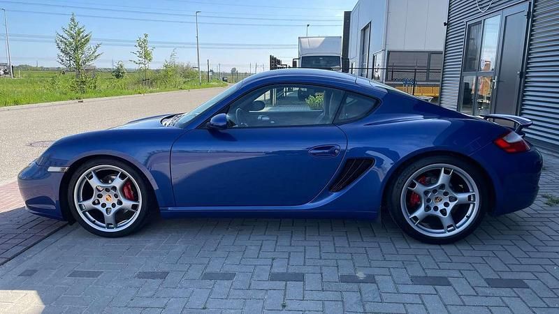 Blauw Gebruikt 2005 Porsche Cayman S Coupé | € 39.950 (Eerlijke prijs) - Afbeelding 1/4